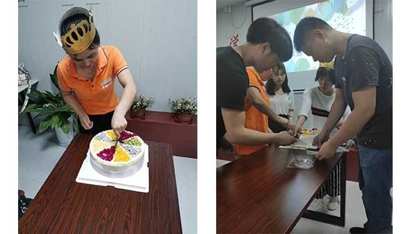 纯（chún）宇环保6月（yuè）员工生日会，一起走过的日子
