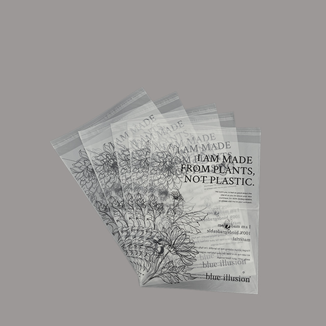 生物降解玉米澱粉自封袋 生物降(jiàng)解玉米澱粉自封袋