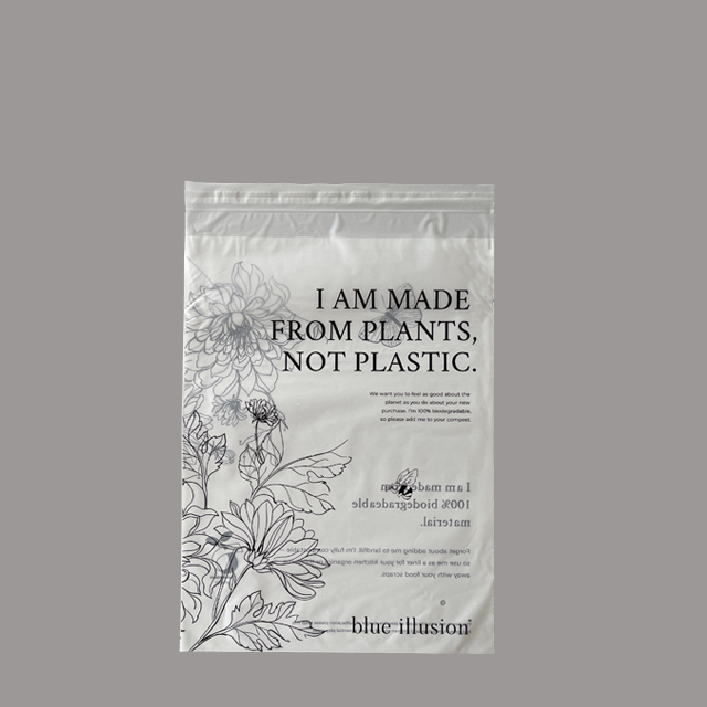 生物降解玉(yù)米澱(diàn)粉自封袋 生物(wù)降解玉米澱粉自封袋